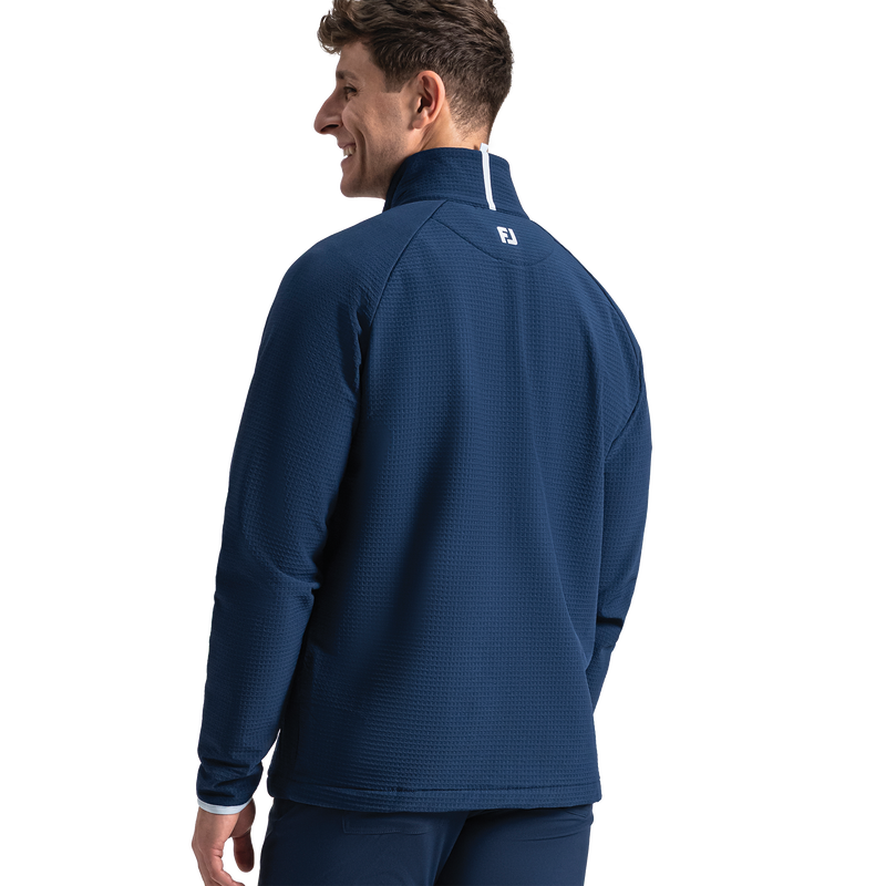 ThermoSeries Jacquard Jacket - Navy
