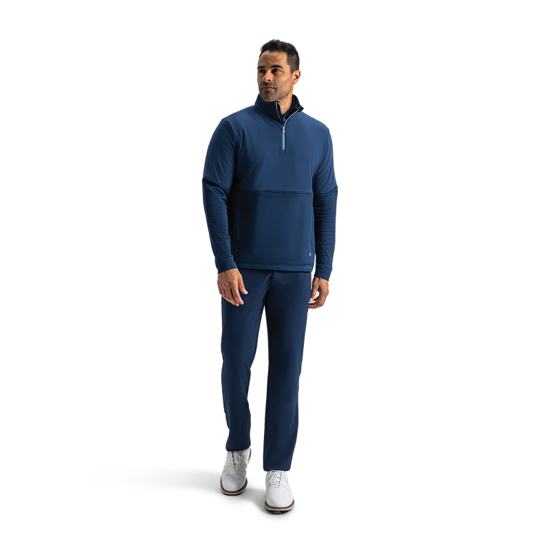 ThermoSeries Insulated Hybrid Pullover - Navy