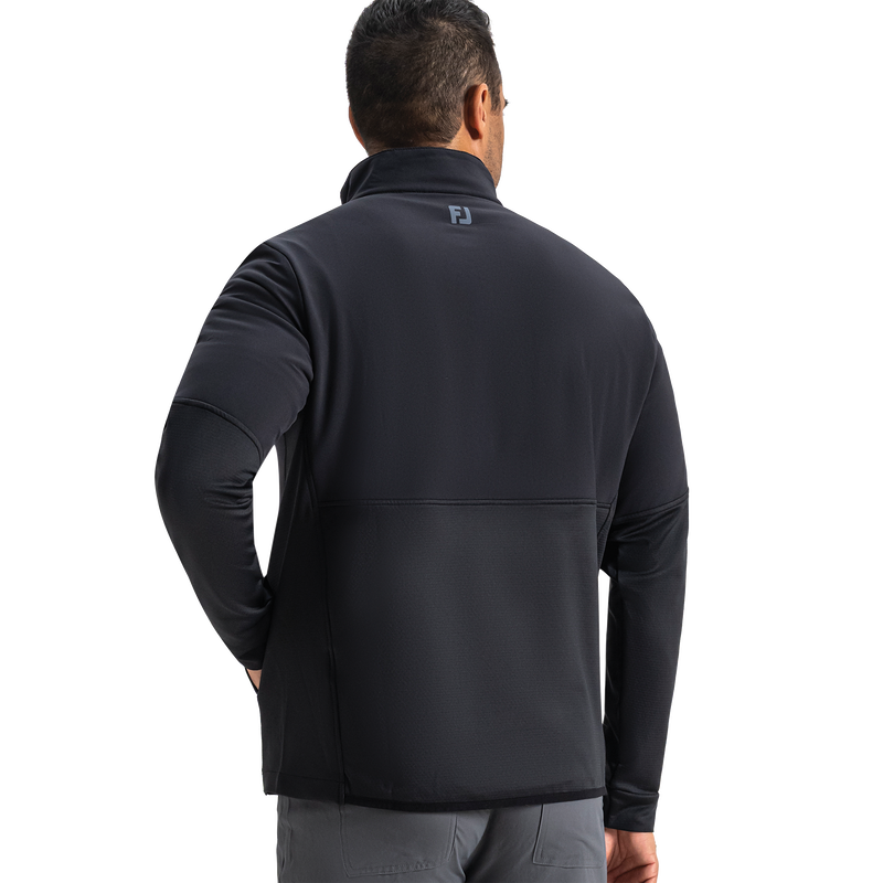 ThermoSeries Insulated Hybrid Pullover - Black