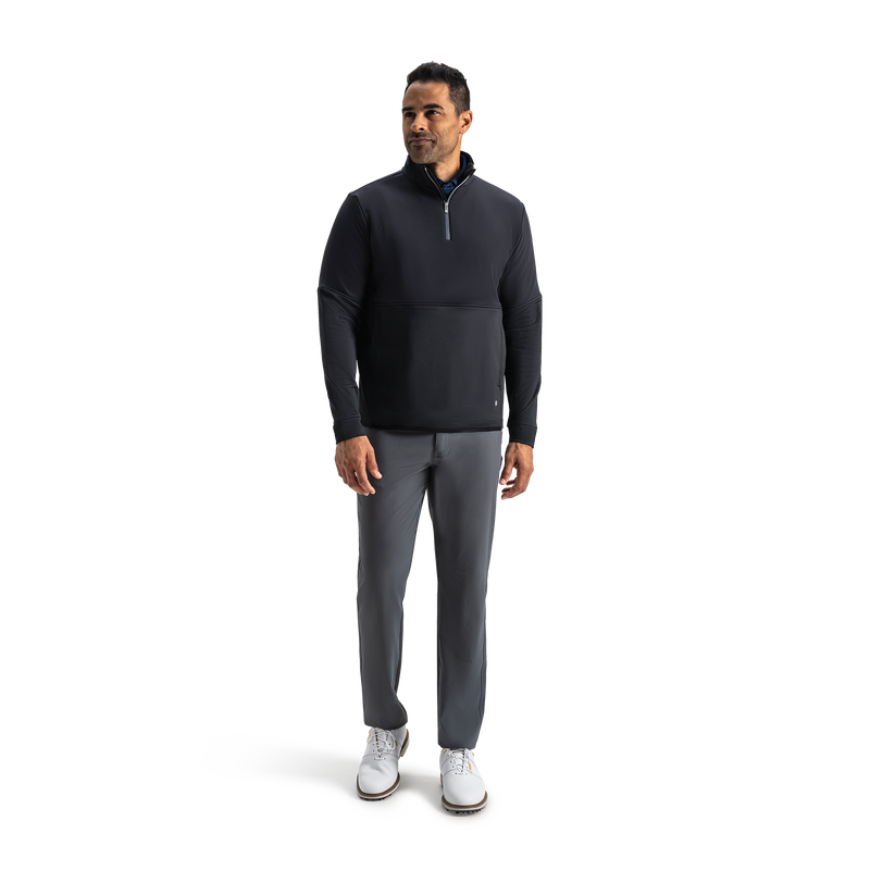 ThermoSeries Insulated Hybrid Pullover - Black