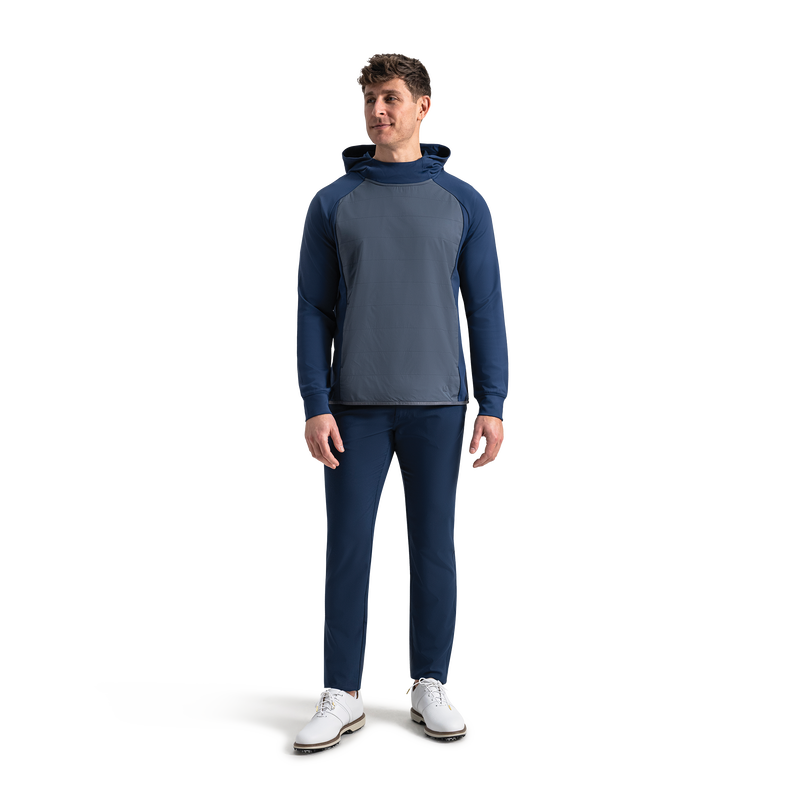 ThermoSeries Hybrid Hoodie - Navy / Charcoal
