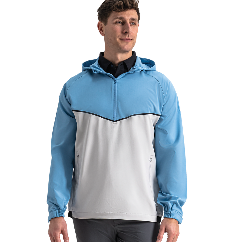 Zephyr Hoodie - Midnight Blue / Oyster Grey