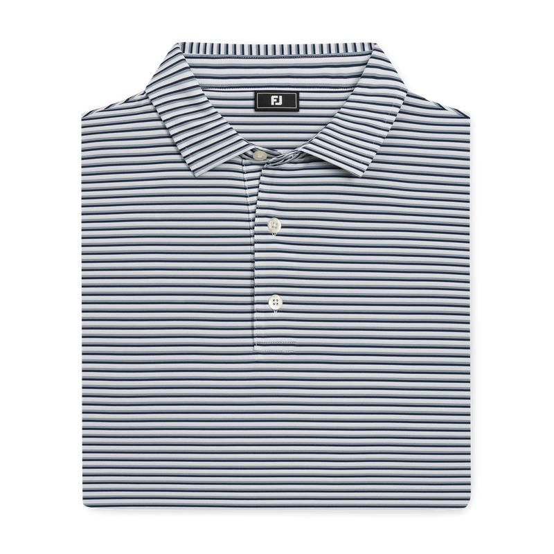 Gradient Stripe Lisle - White / Mint Julep / Windward Blue / Navy