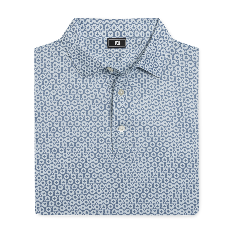 Vegas Marker Lisle - Mint Julep / Windward Blue / White
