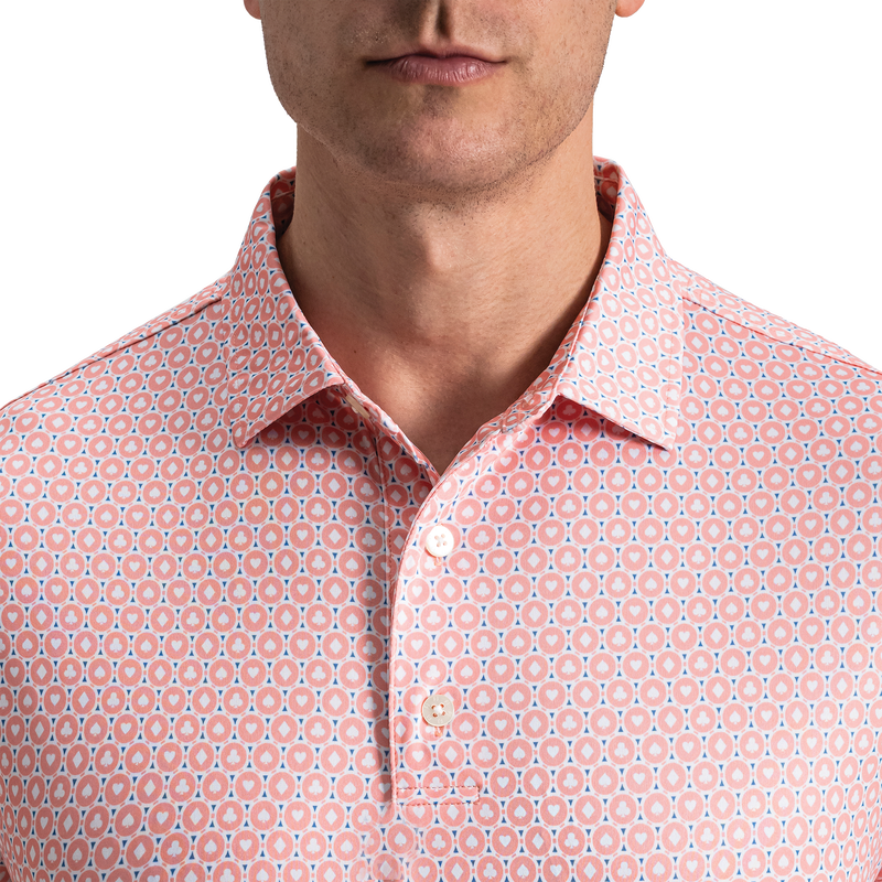 Vegas Marker Lisle - Peach / White / Riviera Blue