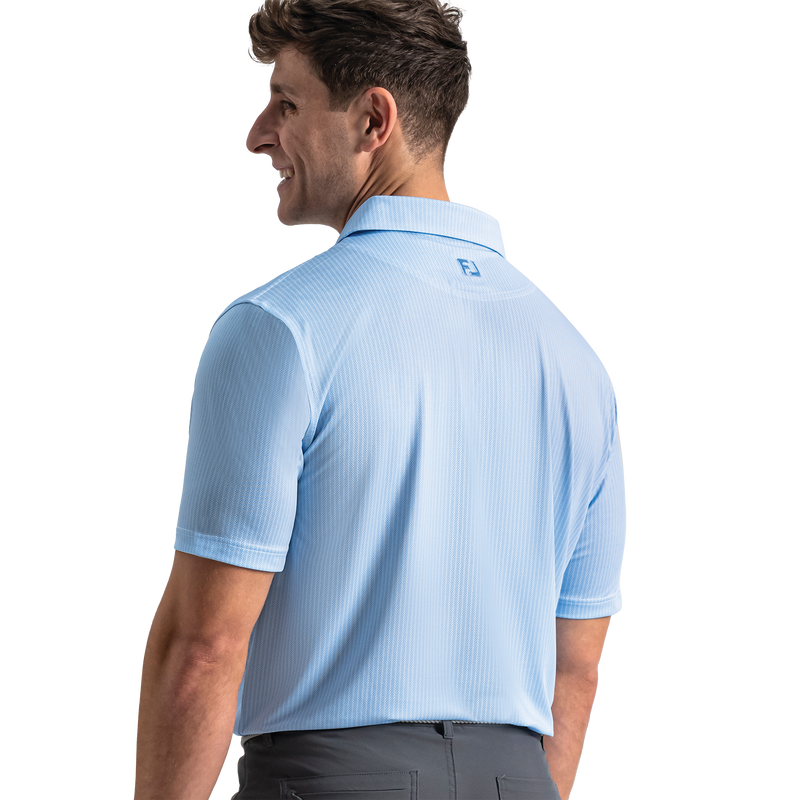 Tee Time Lisle - White / Light Blue