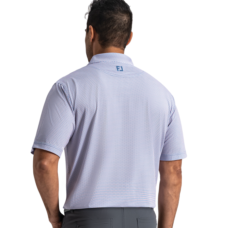 Stellar Lisle - Riviera Blue / White / Peach