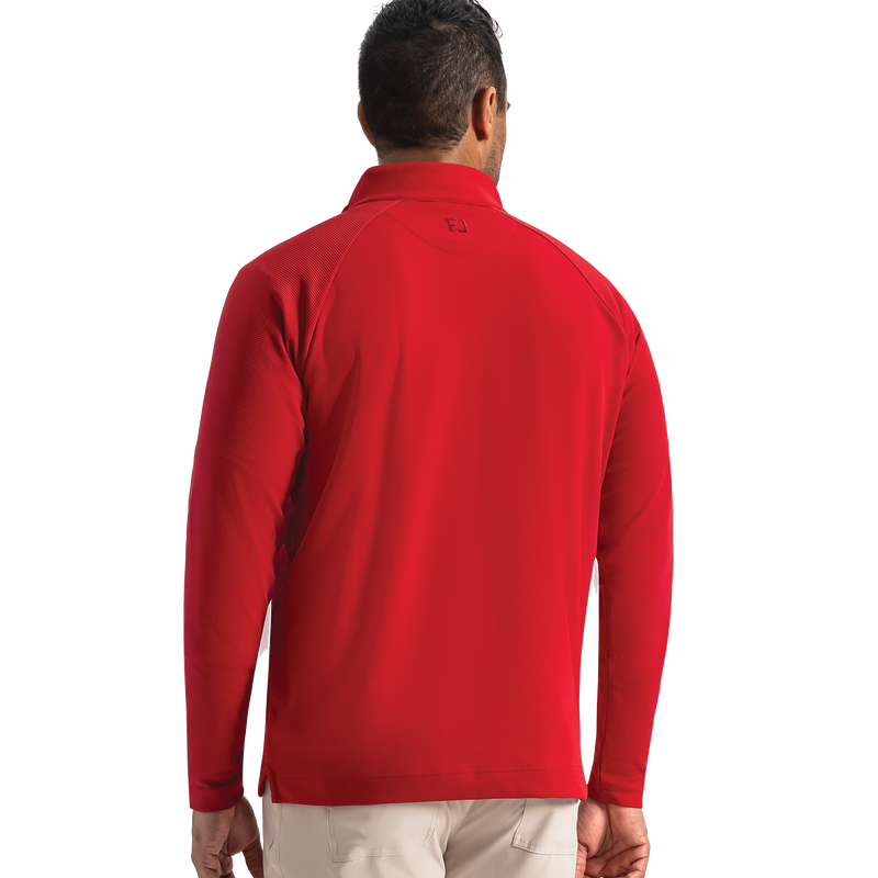 Ottoman Mid-Layer - Crimson