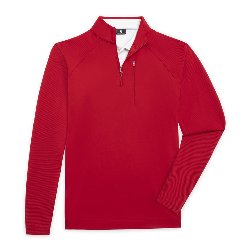 Ottoman Mid-Layer - Crimson