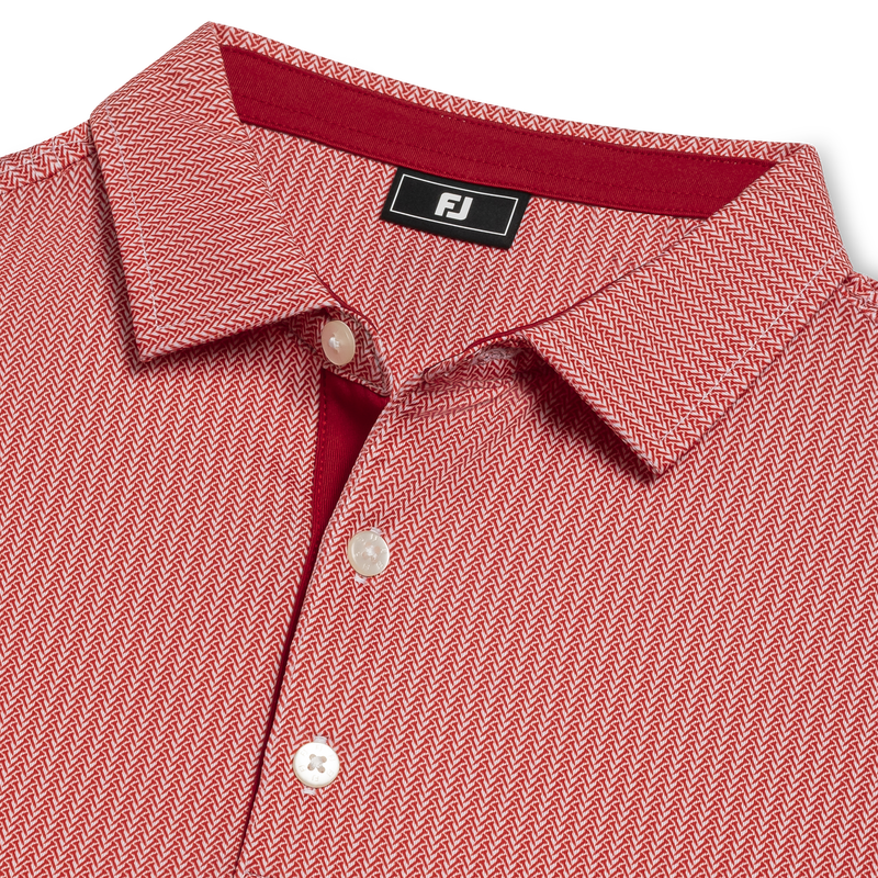 Tee Time Lisle Junior - White / Crimson