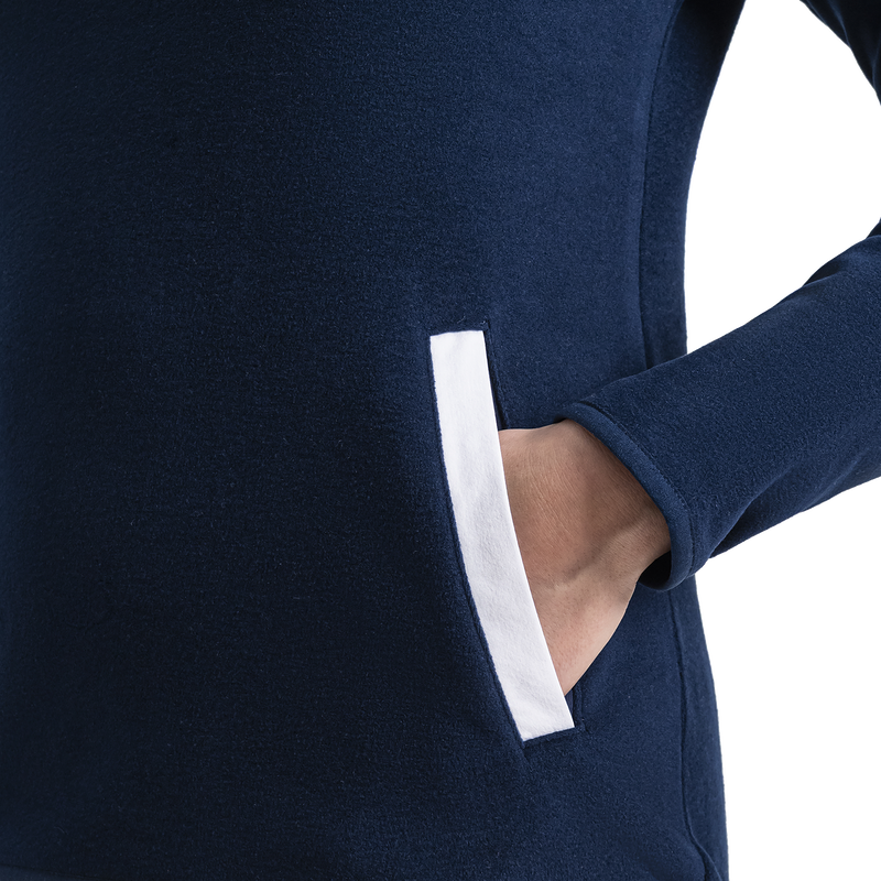 Micro Fleece Quarter-Zip Women - Navy