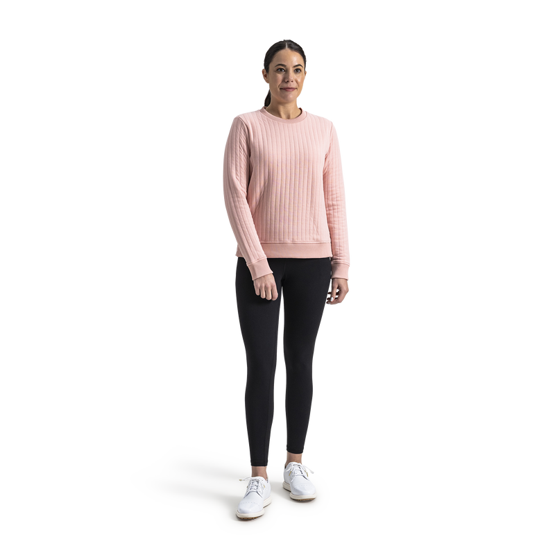 Snap Side Crew Women - Chalk Pink