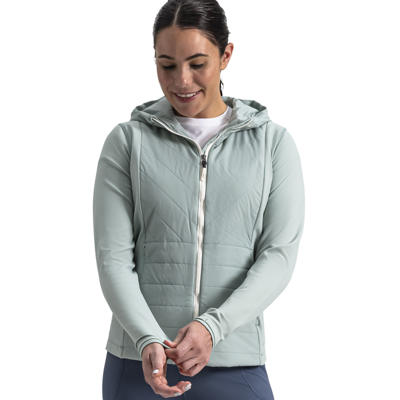 ThermoSeries Full-Zip Jacket Women (Women's) - Eucalyptus