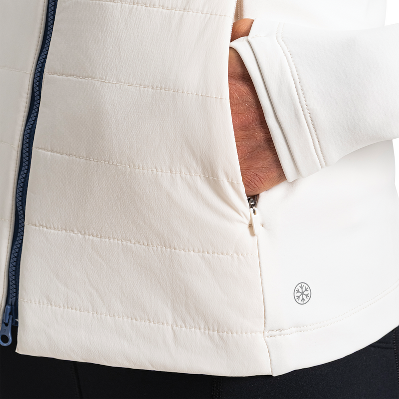 ThermoSeries Full-Zip Jacket Women (Women's) - Off White