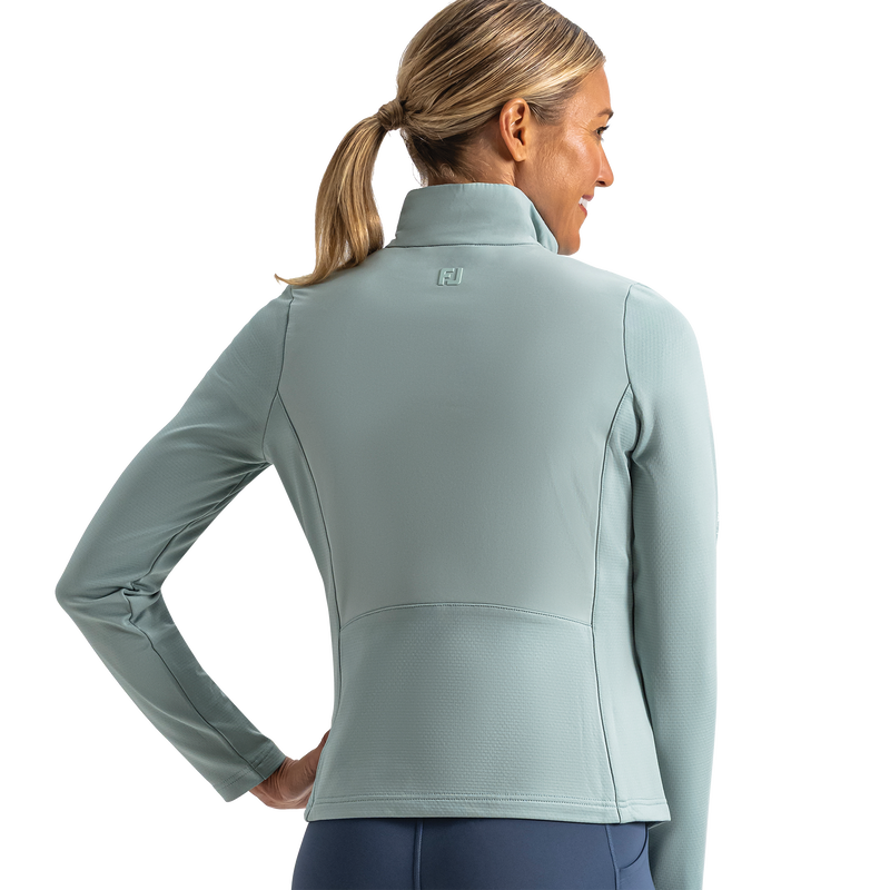 ThermoSeries Quarter-Zip Women - Eucalyptus