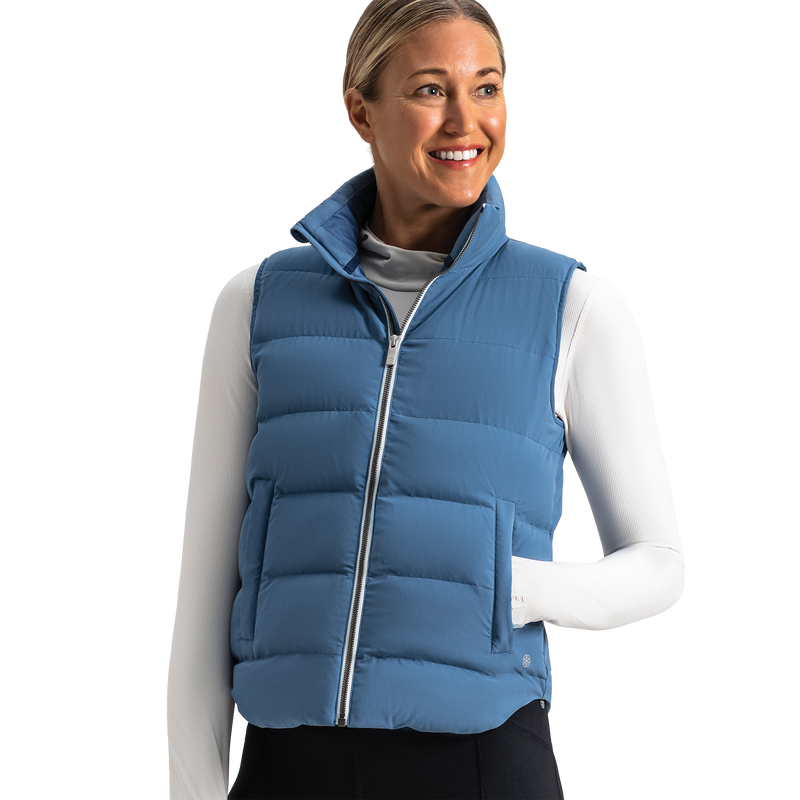 ThermoSeries Insulated Vest Women - Vintage Navy