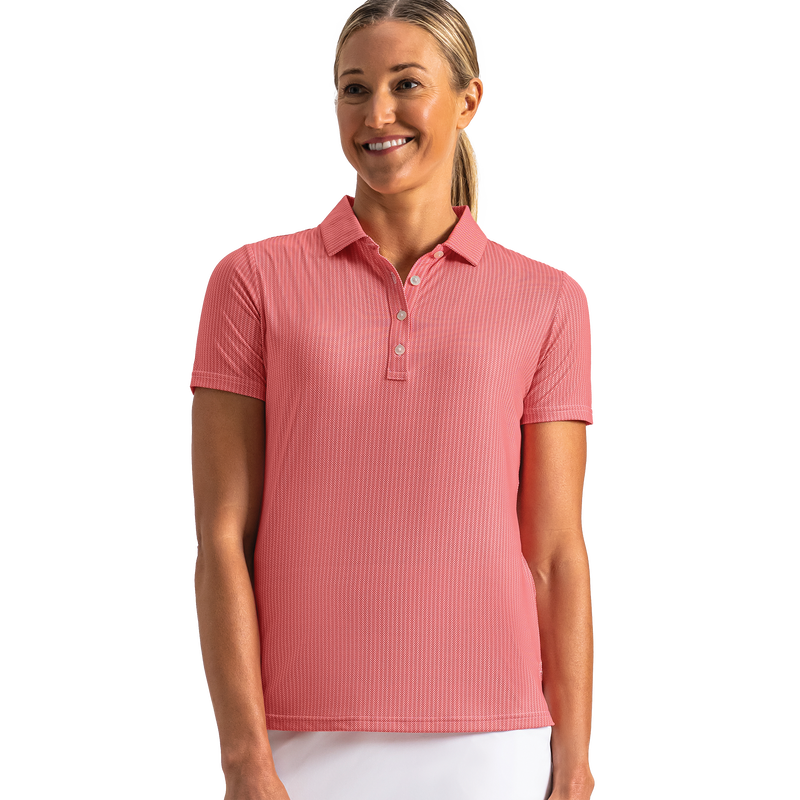 Tee Time Lisle Women - White / Crimson