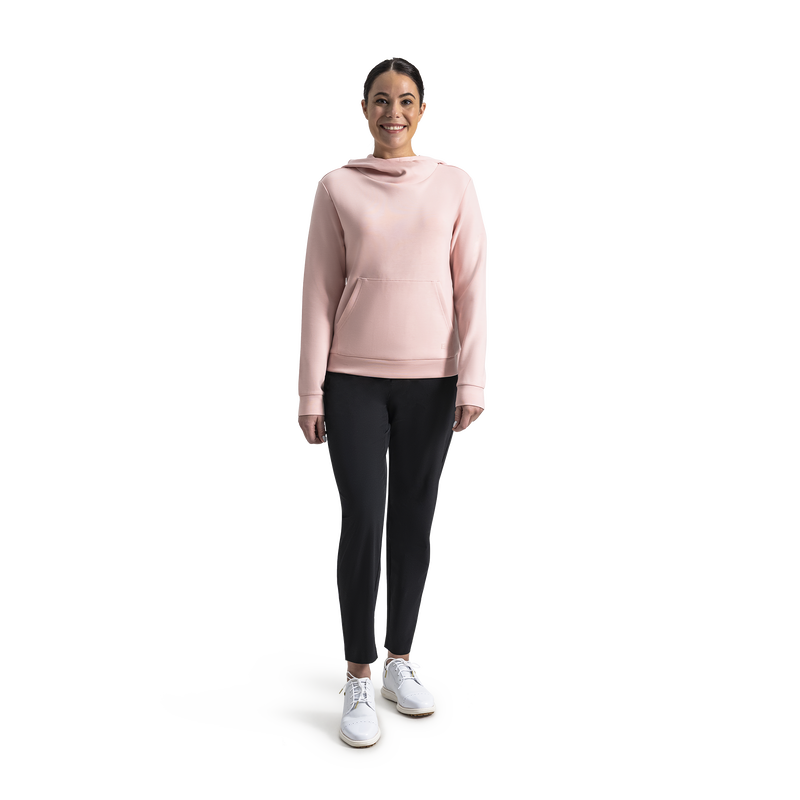 Cowl Hoodie Women - Chalk Pink