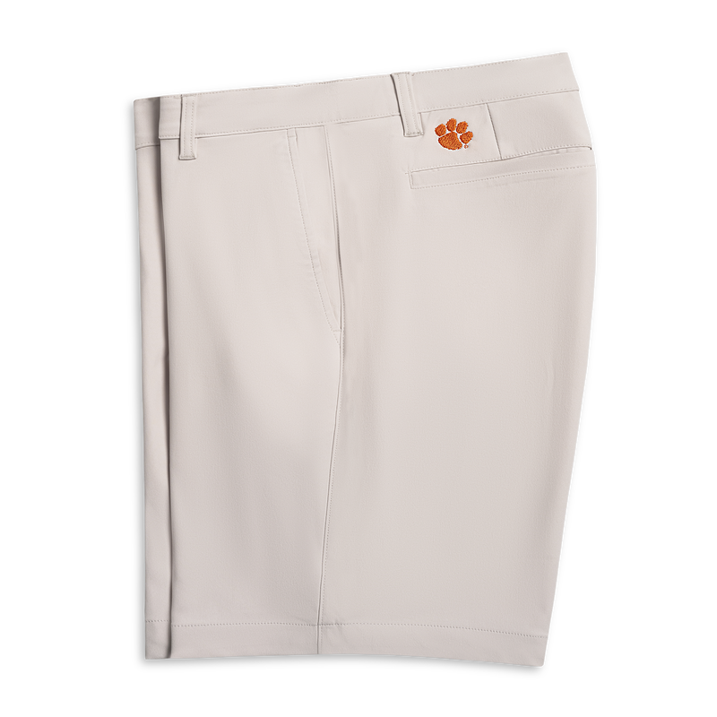 Dormie 9" Inseam Short Clemson - Stone