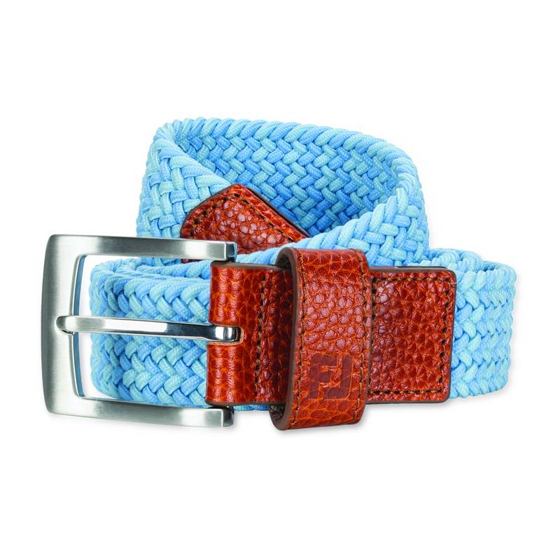 Woven Golf Belt - Blue Reef / Deep Reef