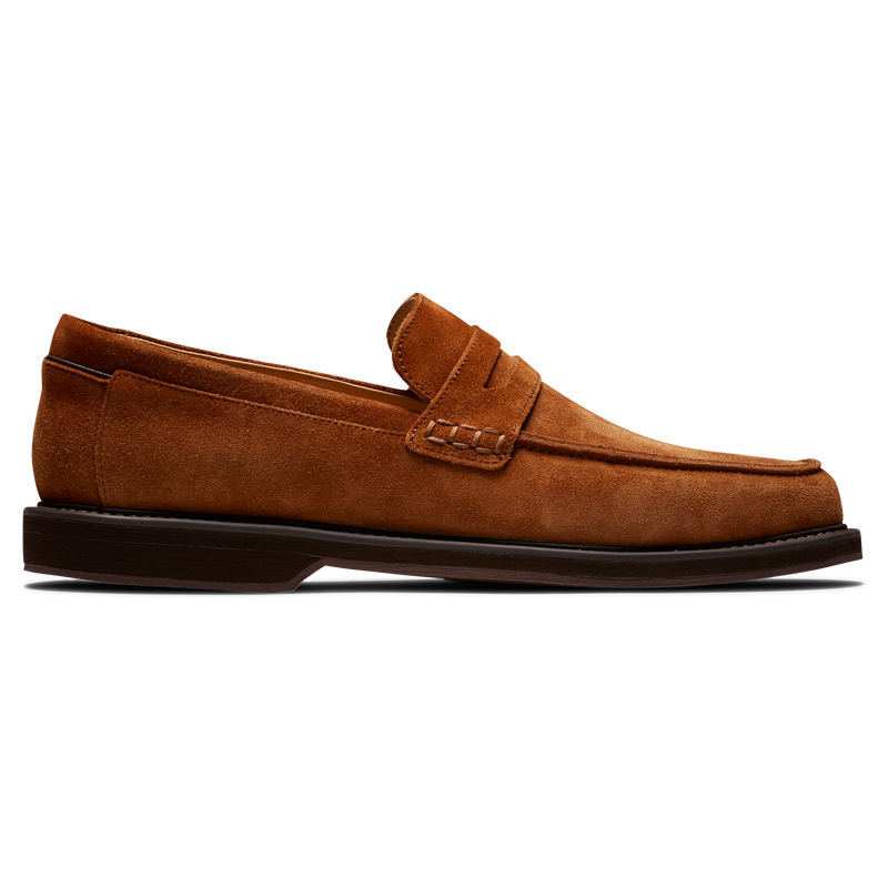 Suede Loafer - Brown