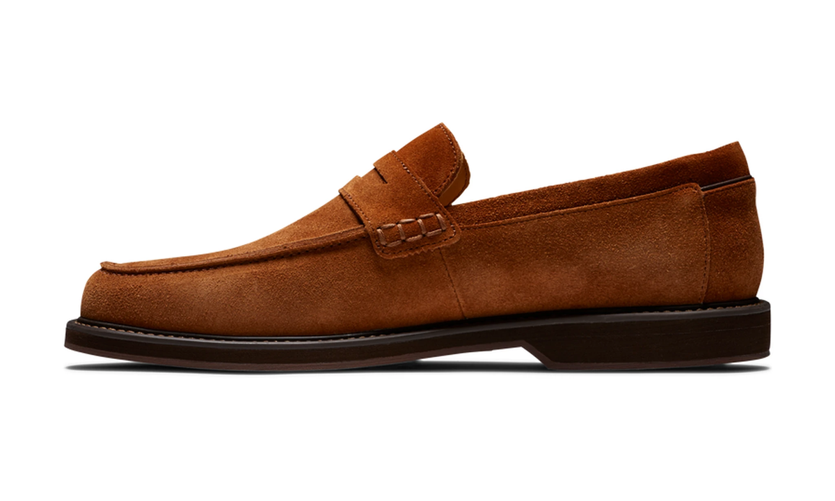 Suede Loafer - Brown