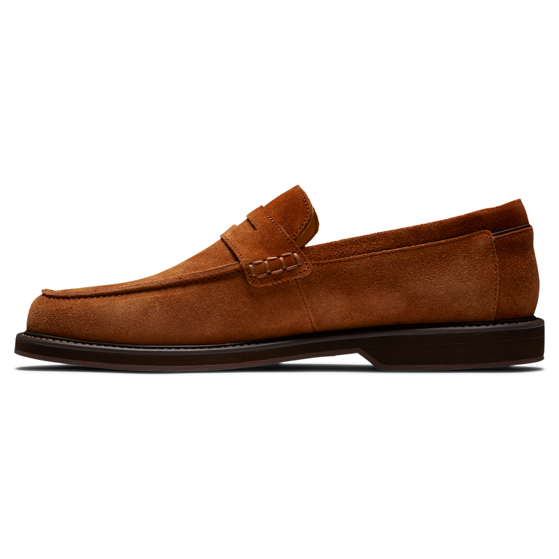 Suede Loafer - Brown