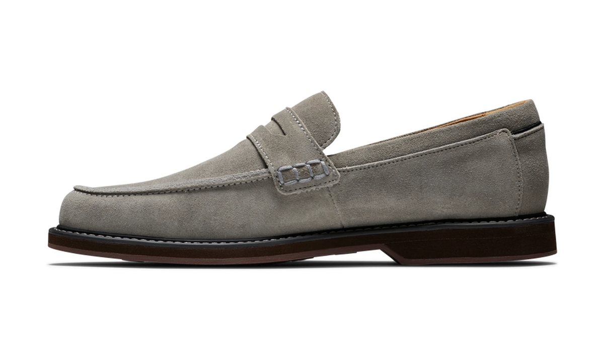 Suede Loafer - Grey