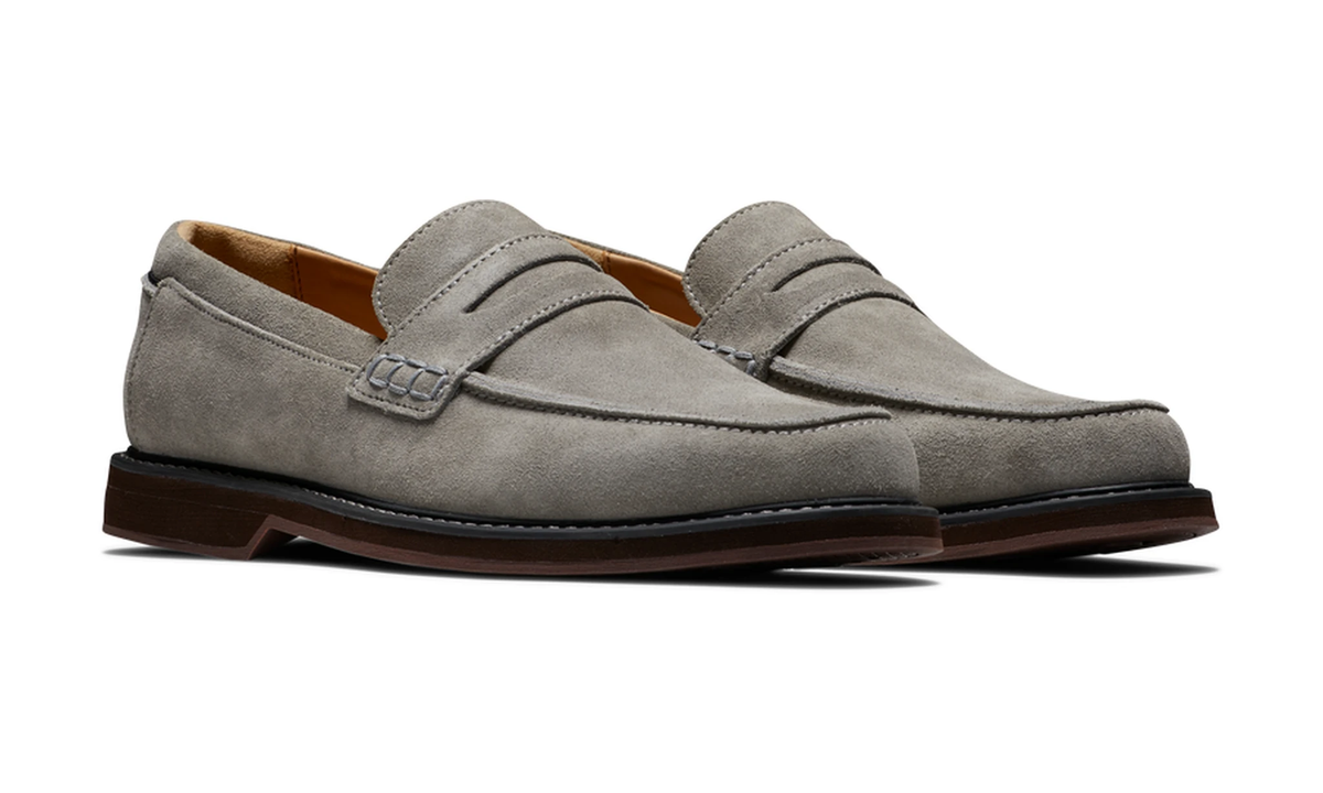 Suede Loafer - Grey