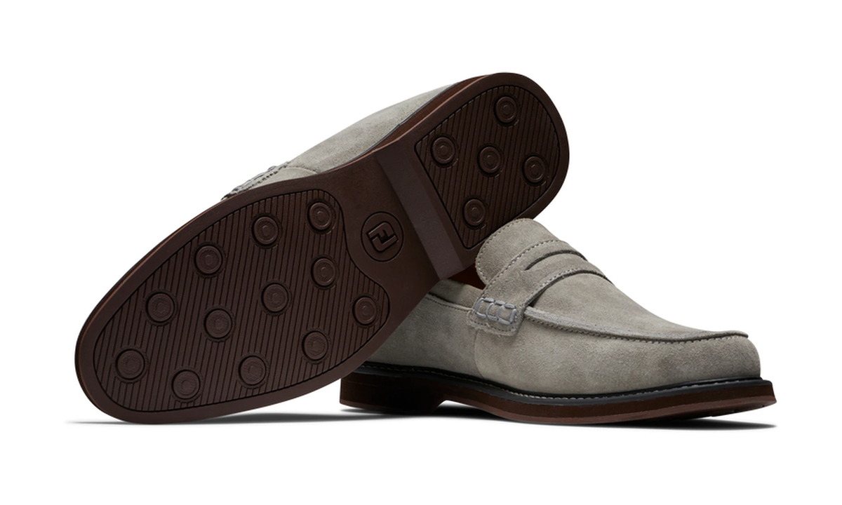 Suede Loafer - Grey