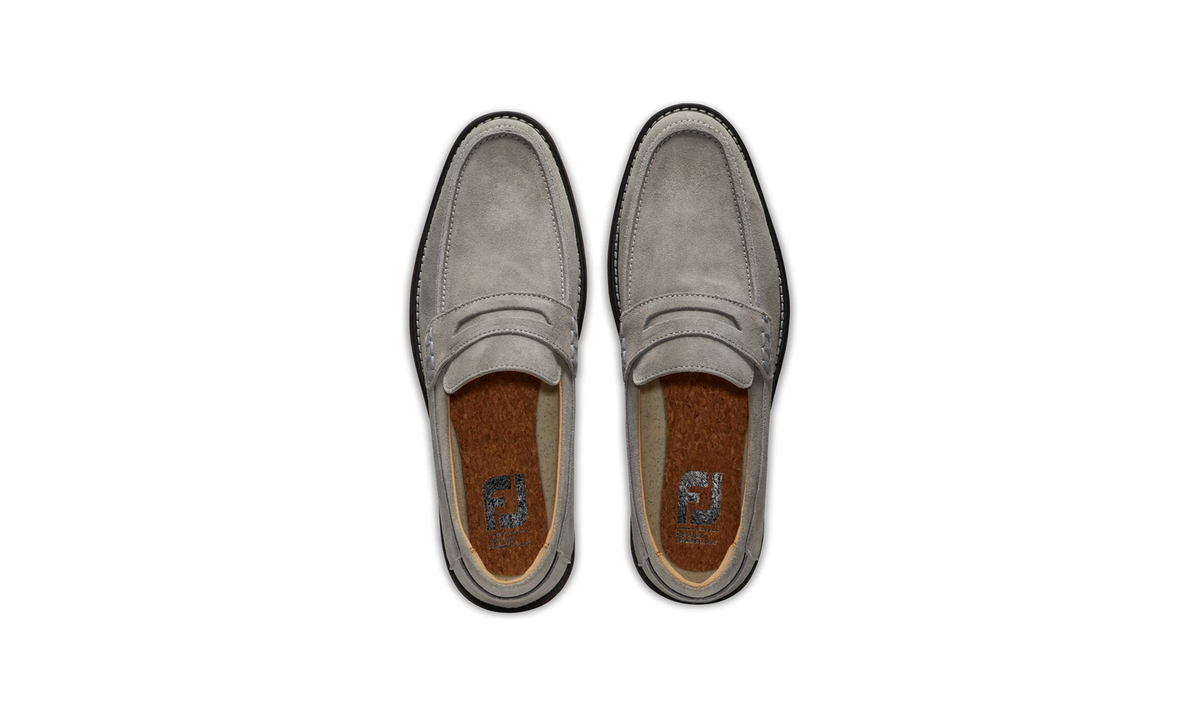 Suede Loafer - Grey
