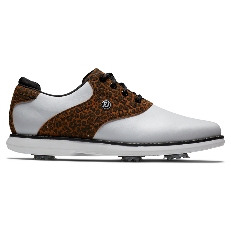 Traditions Women - White / Tan Leopard Print