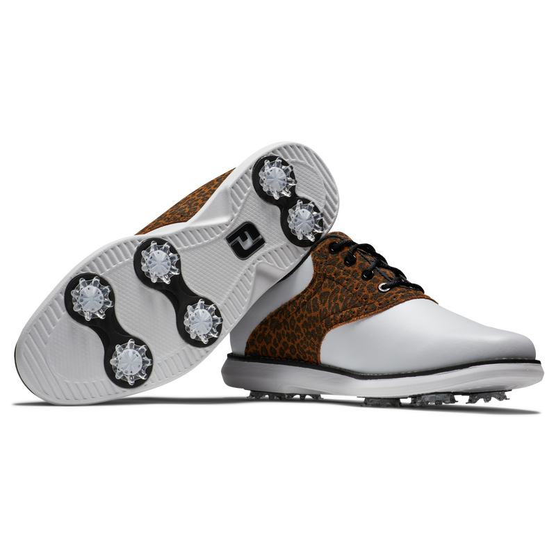 Traditions Women - White / Tan Leopard Print