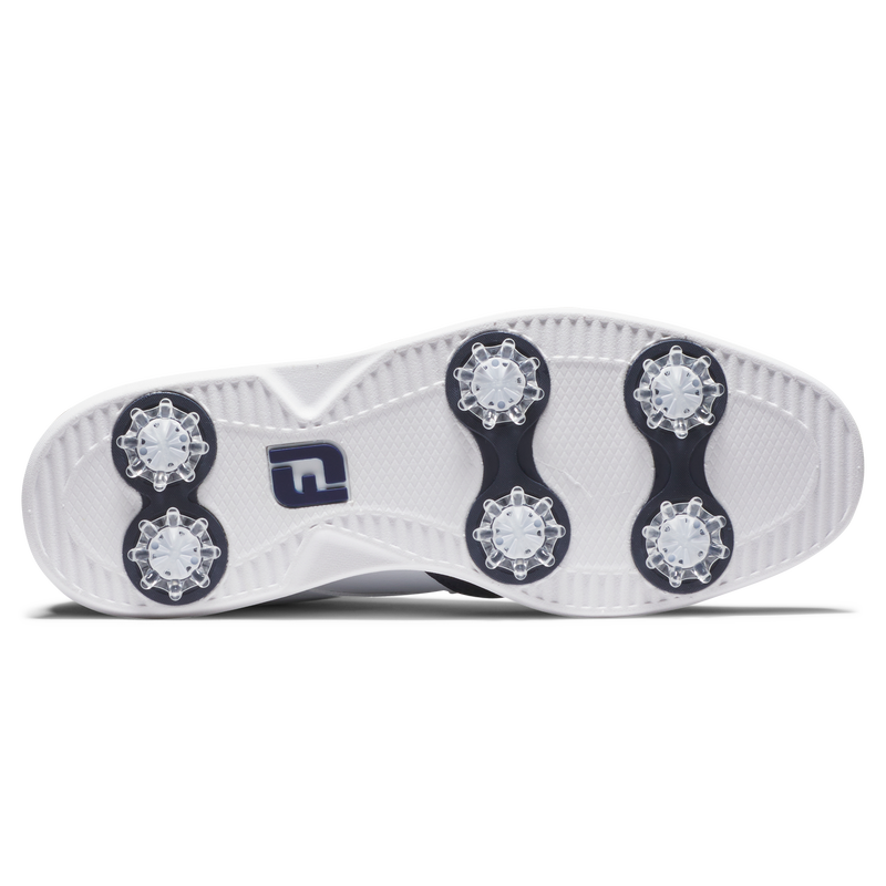 Traditions Wing Tip Women - White / Navy