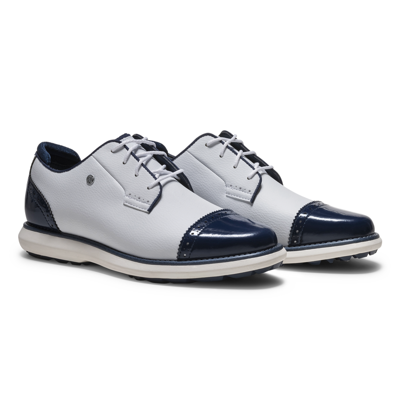 Traditions Cap Toe Spikeless Women - White / Navy