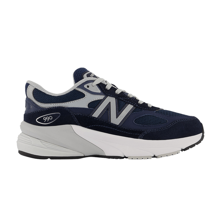 990v6 Big Kid Wide 'Navy'