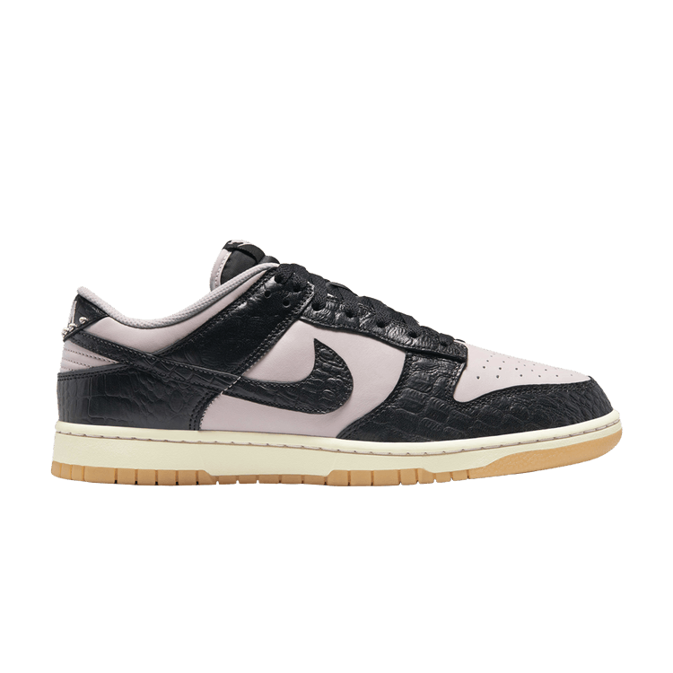 Dunk Low 'Black Platinum Violet Croc'