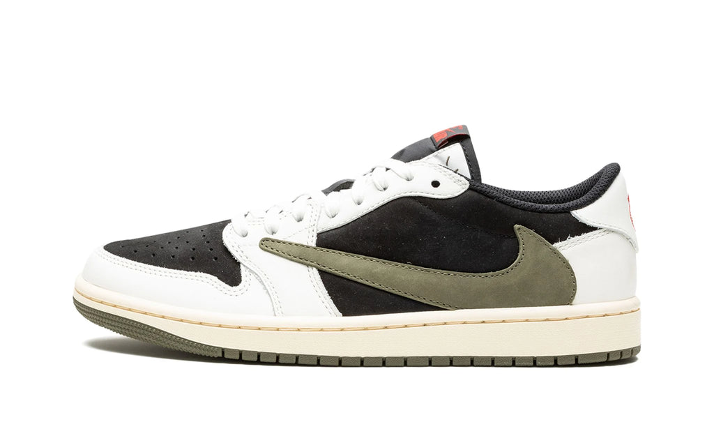 Wmns Air Jordan 1 low x Travis Scott Olive
