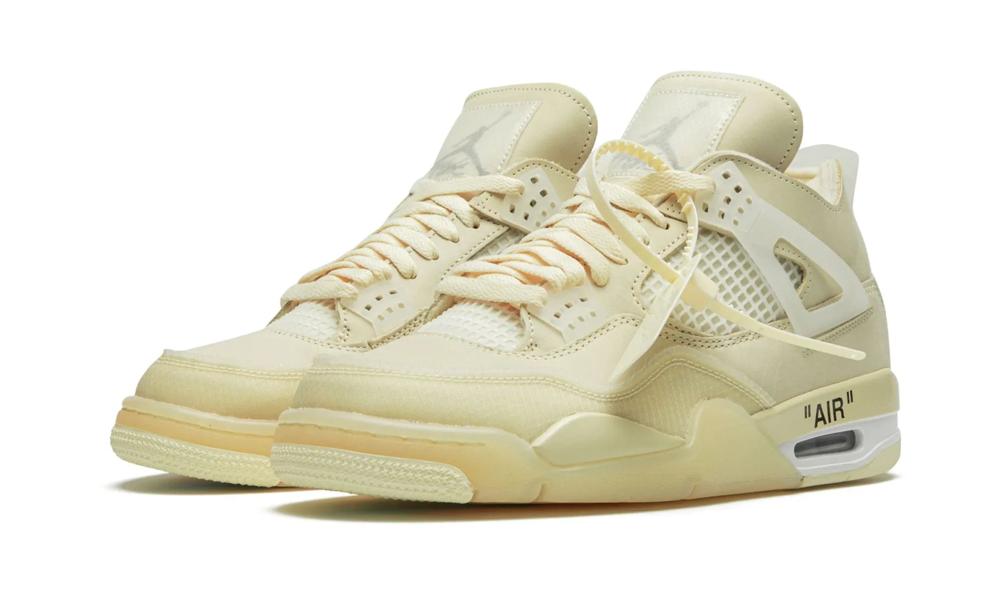 Off-White x Wmns Air Jordan 4 Retro SP Sail