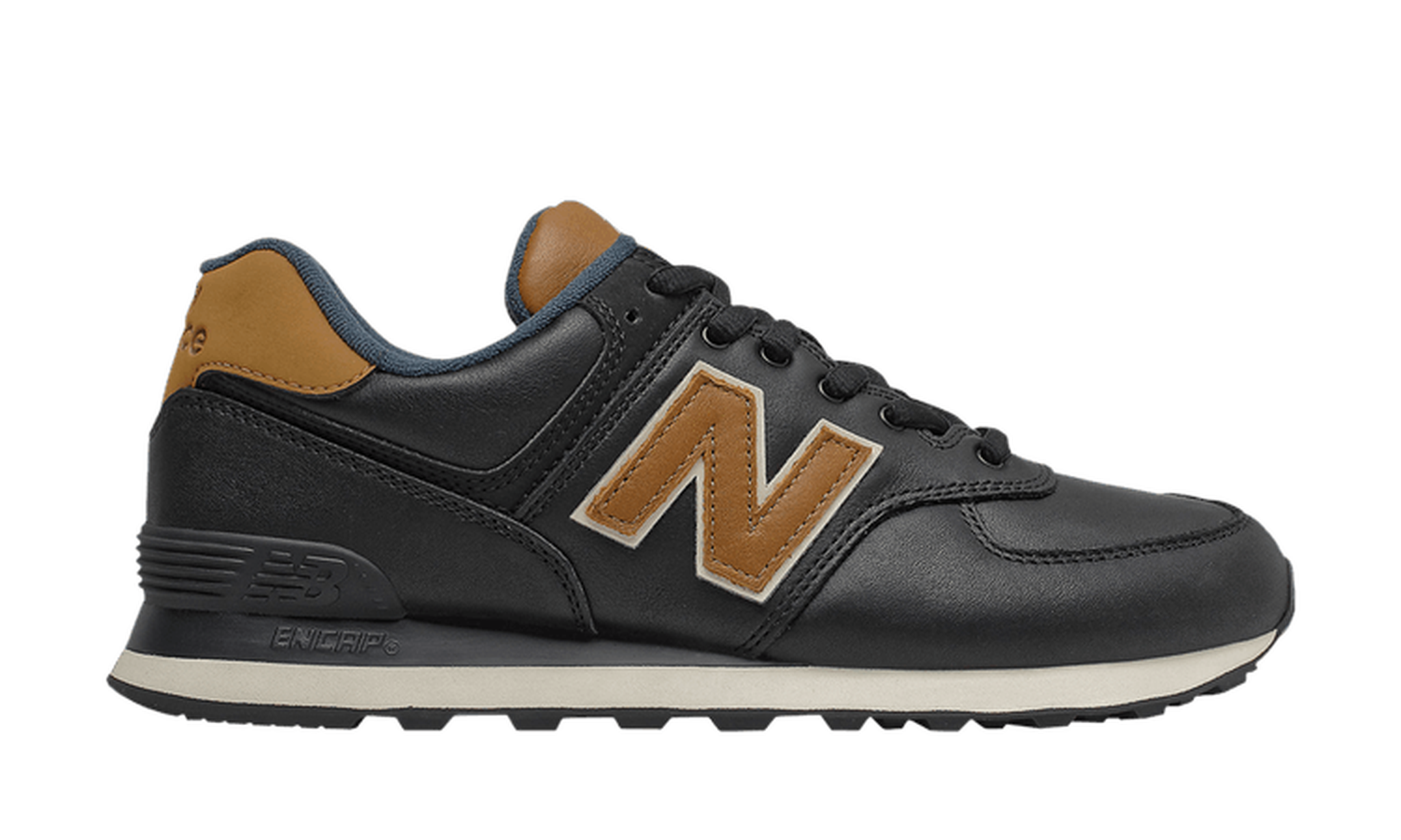 574 'Black Workwear Navy'