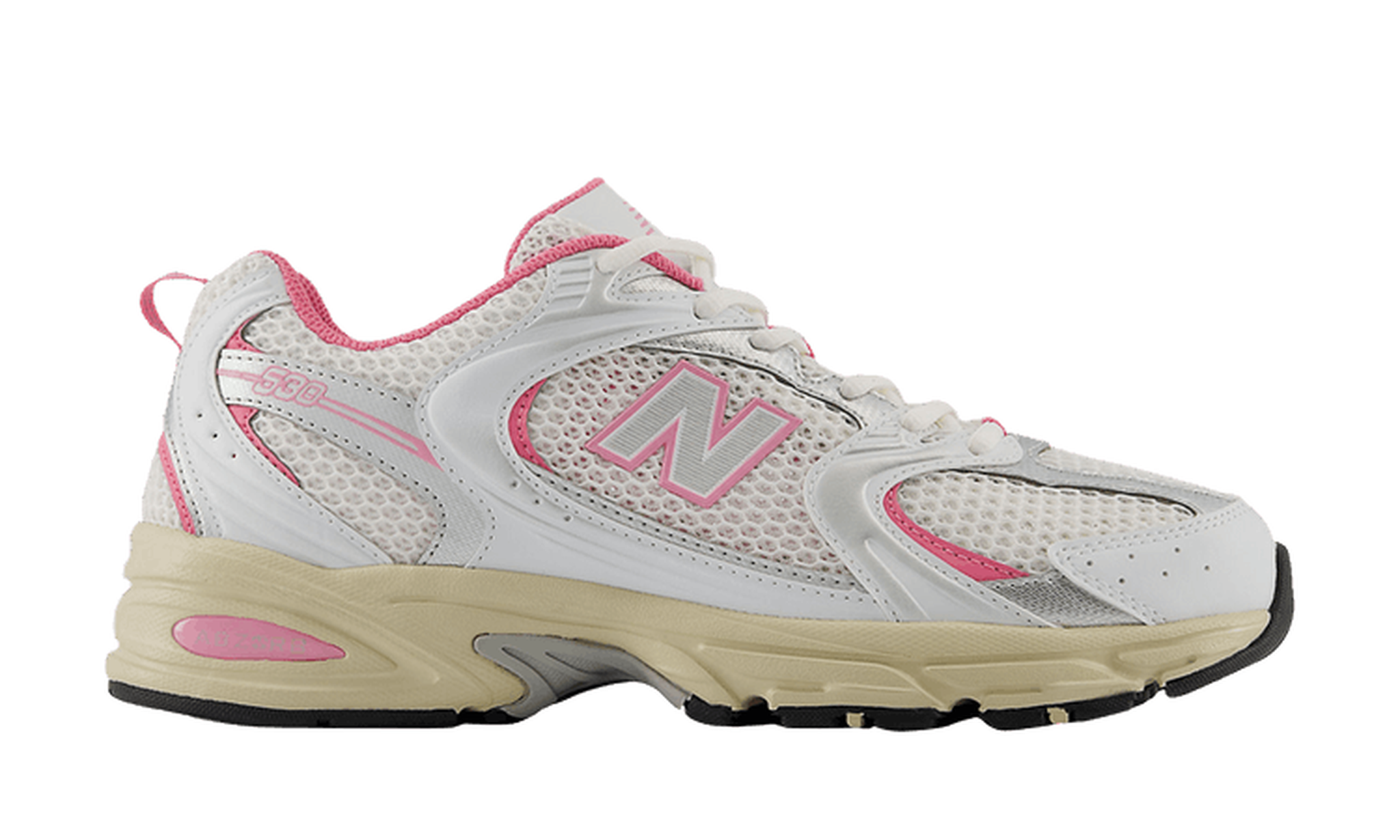 530 'White Pink Vintage'