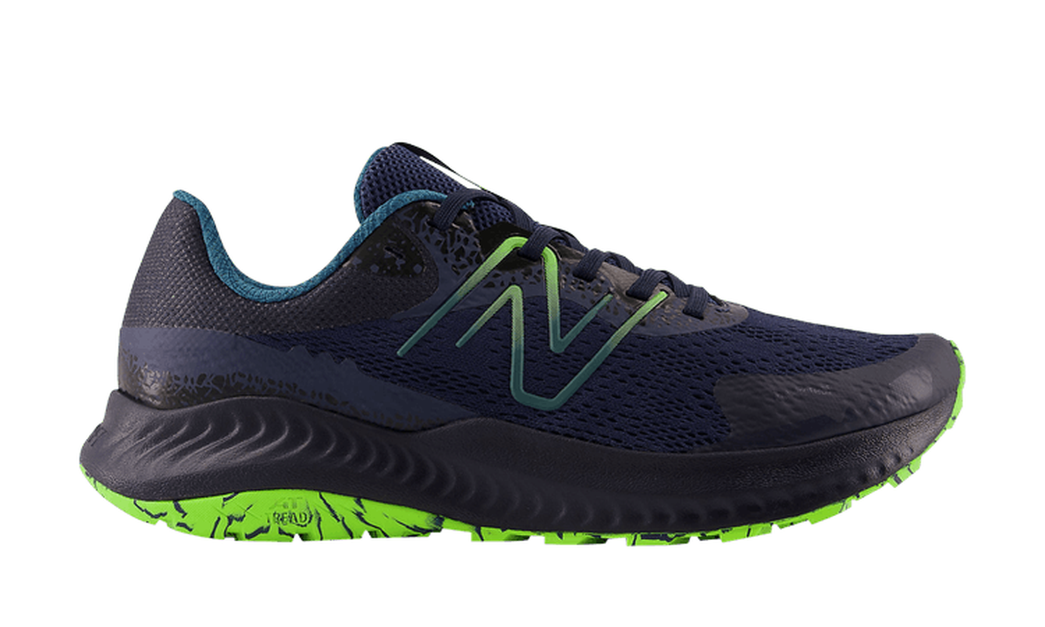 DynaSoft Nitrel v5 4E Wide 'Natural Indigo Pixel Green'