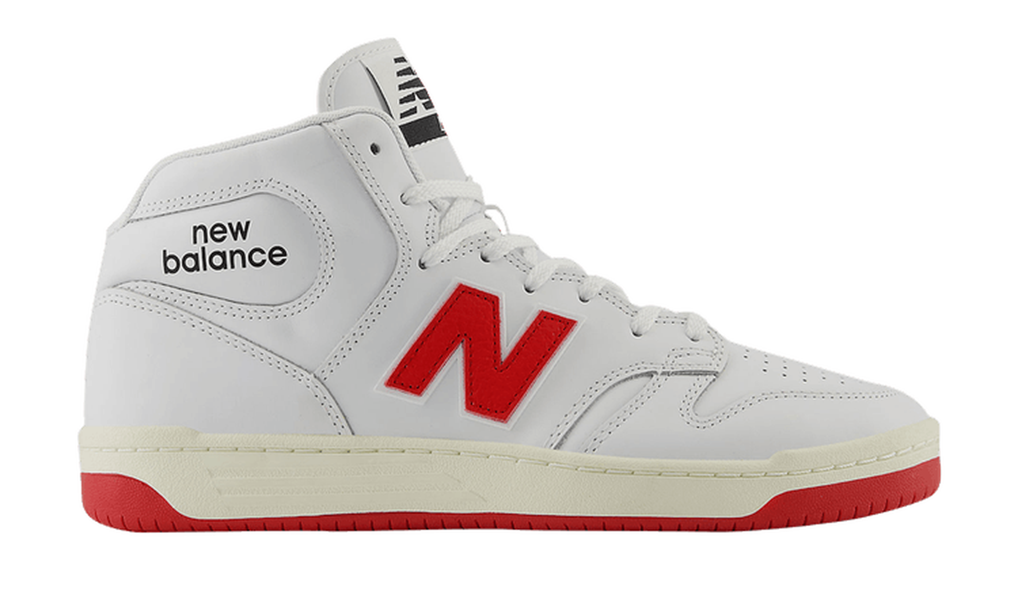 Numeric 480 High 'White Red'