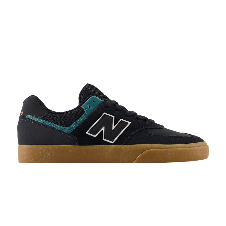 Numeric 574 Vulc 'Black Teal Gum'
