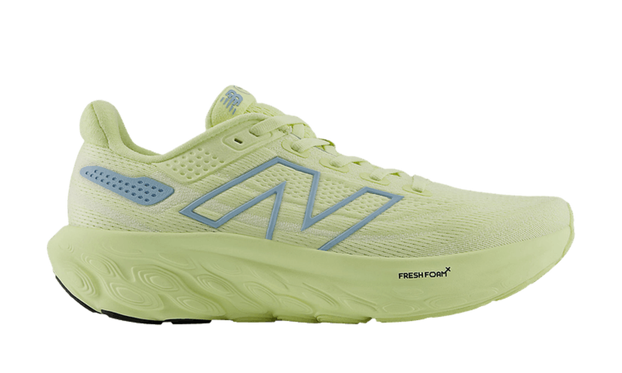Wmns Fresh Foam X 1080v13 Wide 'Limelight Chrome Blue'