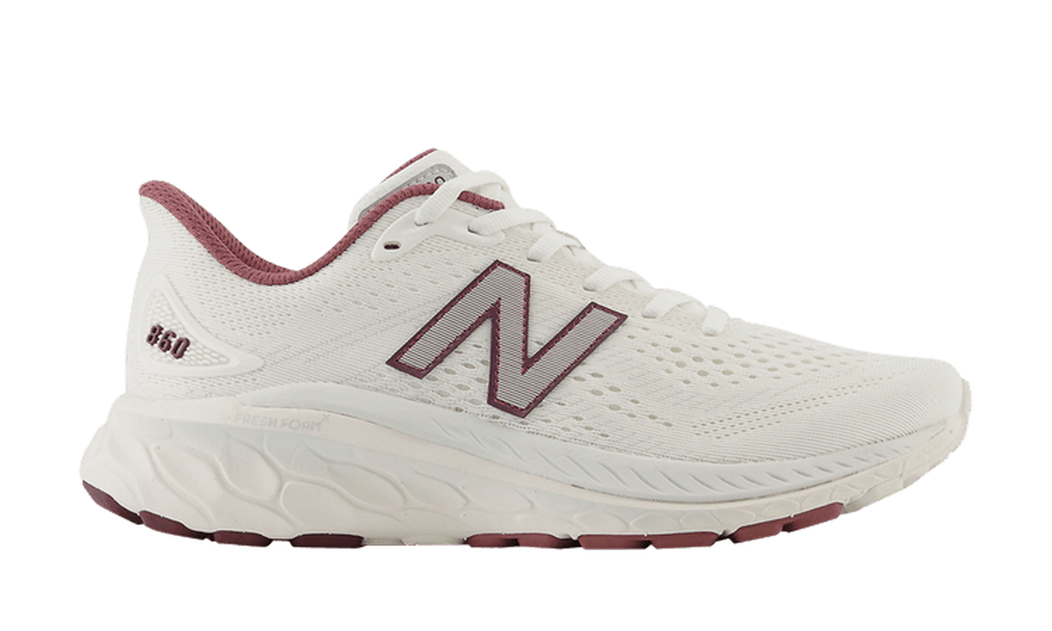 Wmns Fresh Foam X 860v13 Wide 'Sea Salt Washed Burgundy'