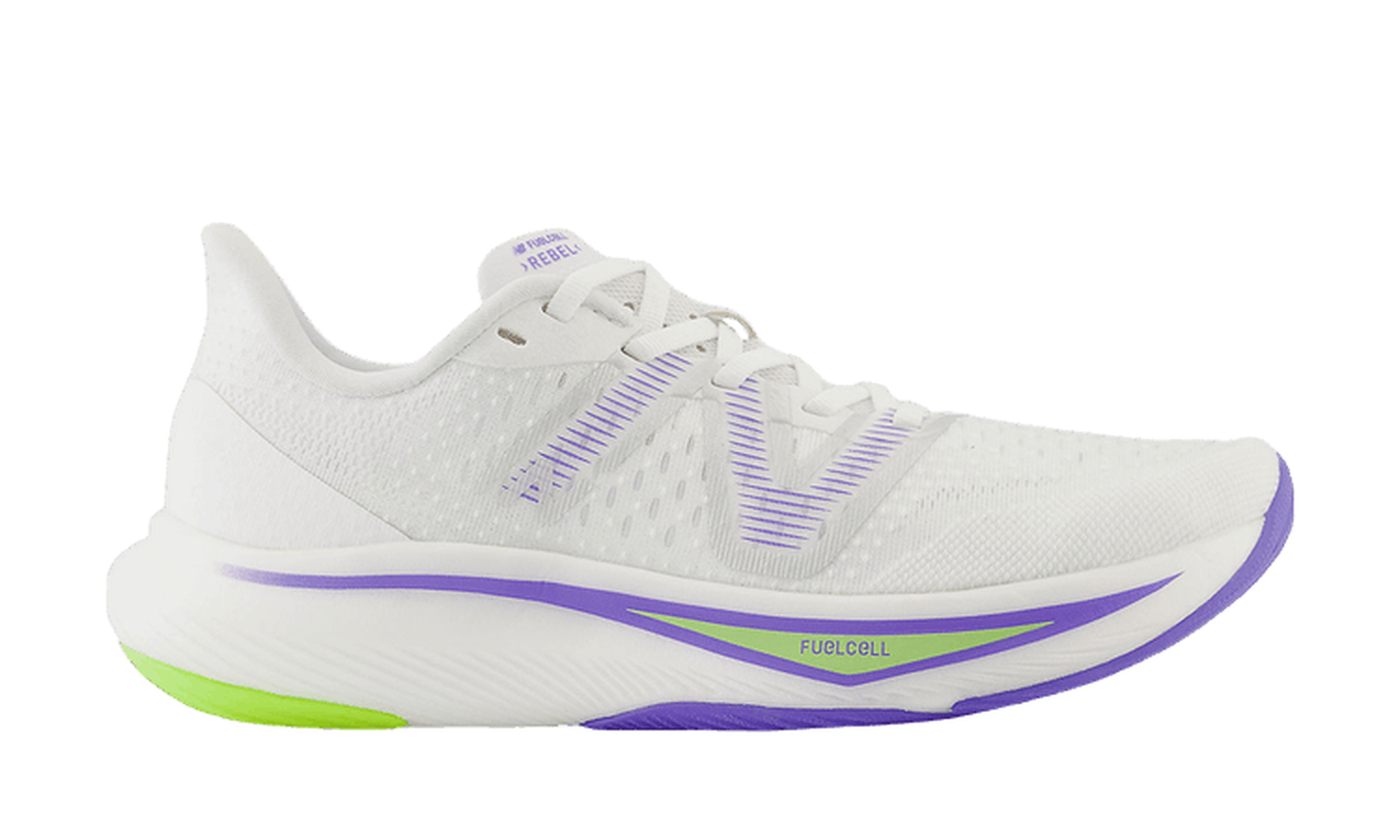Wmns FuelCell Rebel v3 'White Electric Indigo'