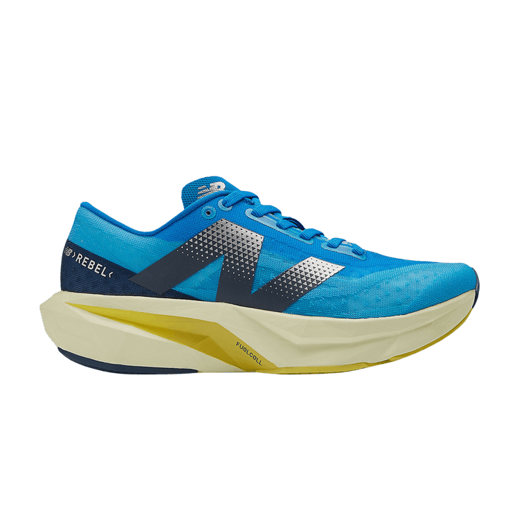 Wmns FuelCell Rebel v4 Wide 'Spice Blue Limelight'