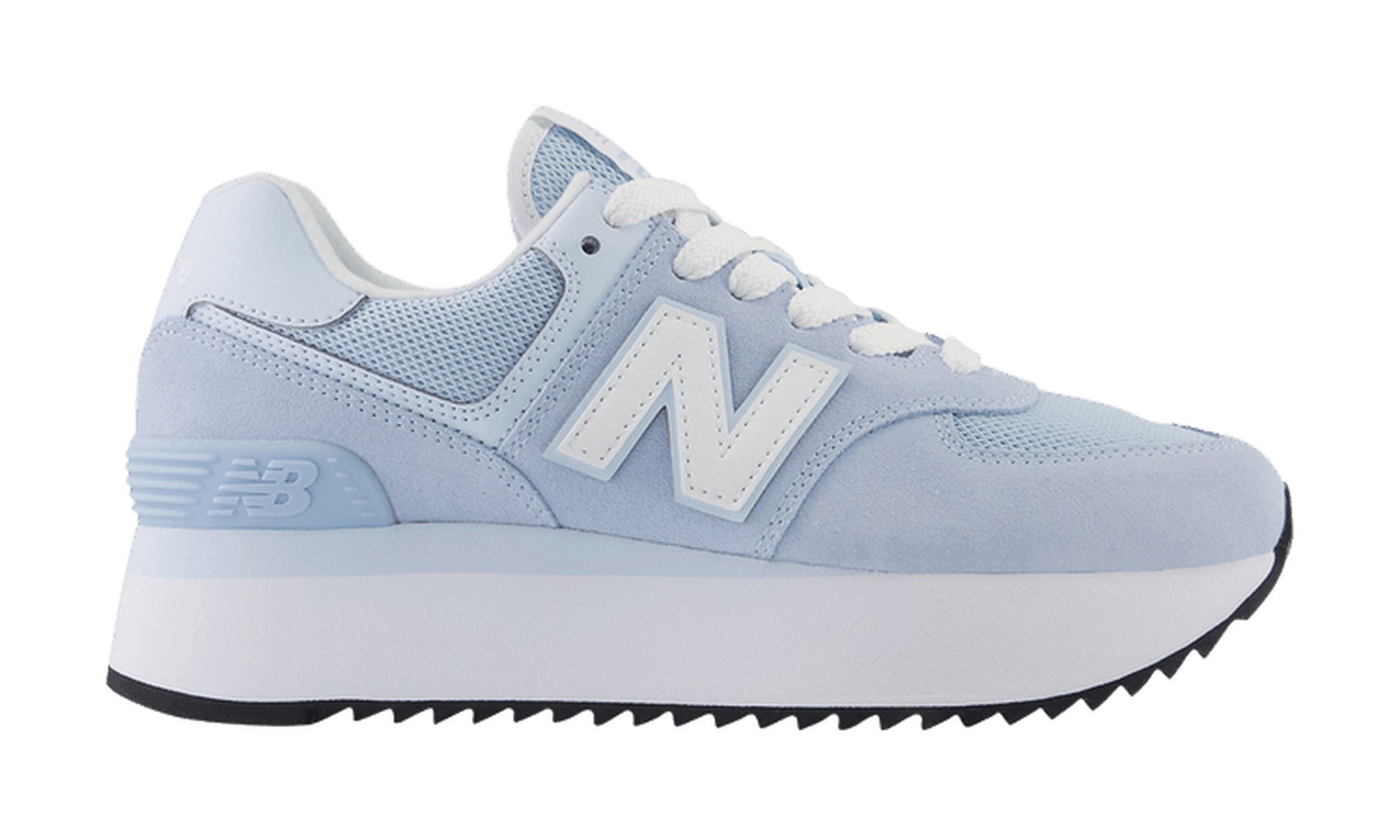 Wmns 574+ 'Light Chrome Blue'