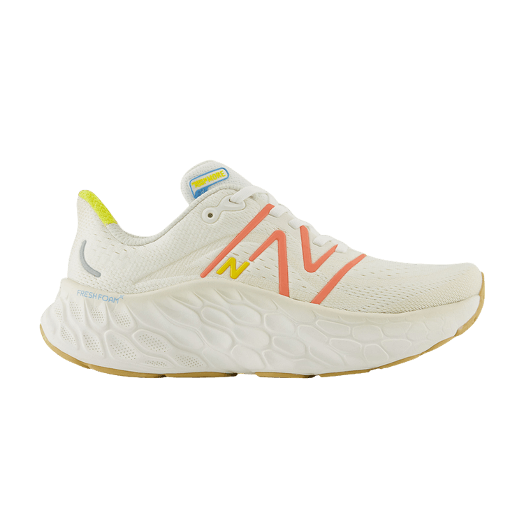 Wmns Fresh Foam X More v4 'Sea Salt Gulf Red'